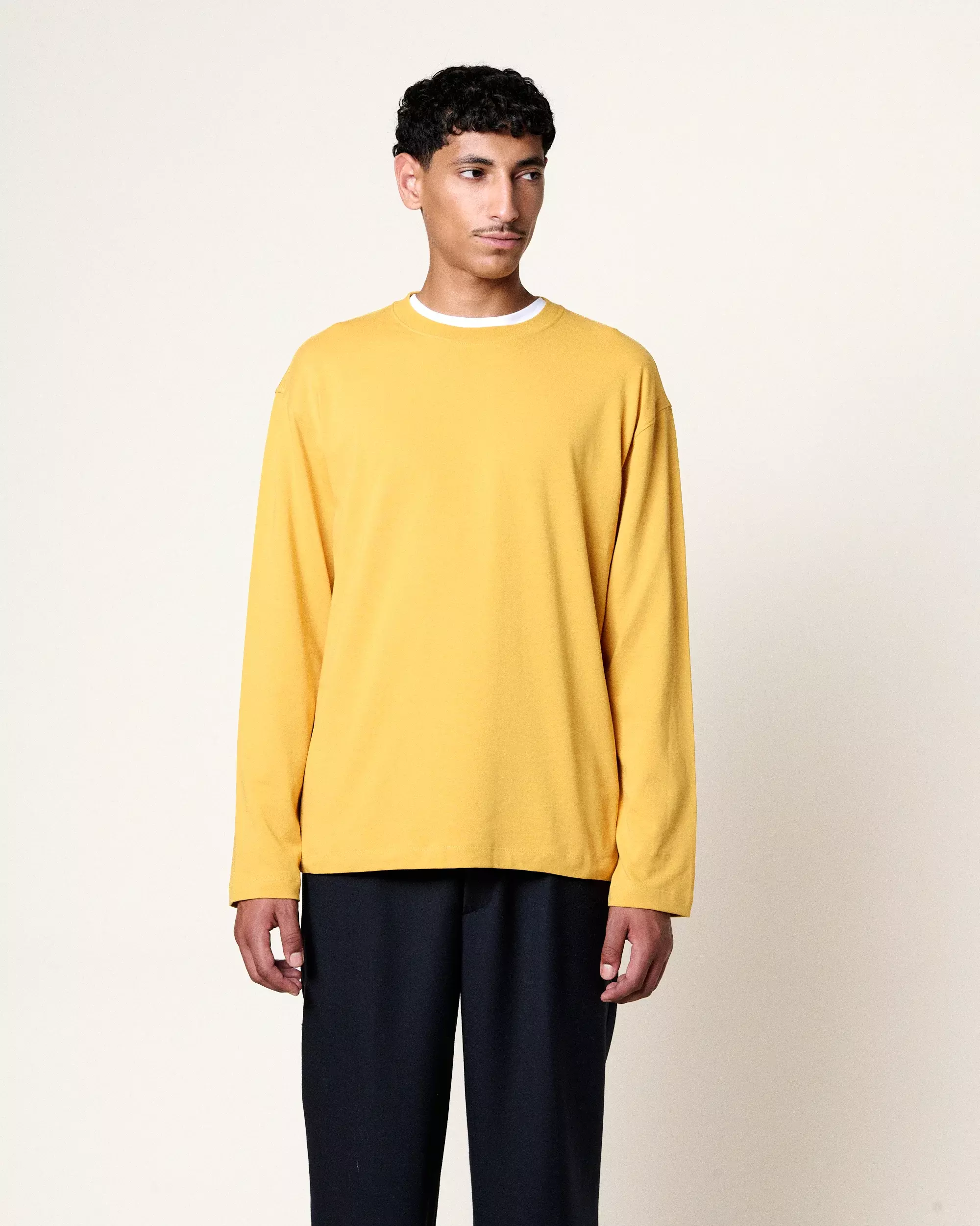 Homecore MKO Long Honey Oversized Longsleeve Herren gelb